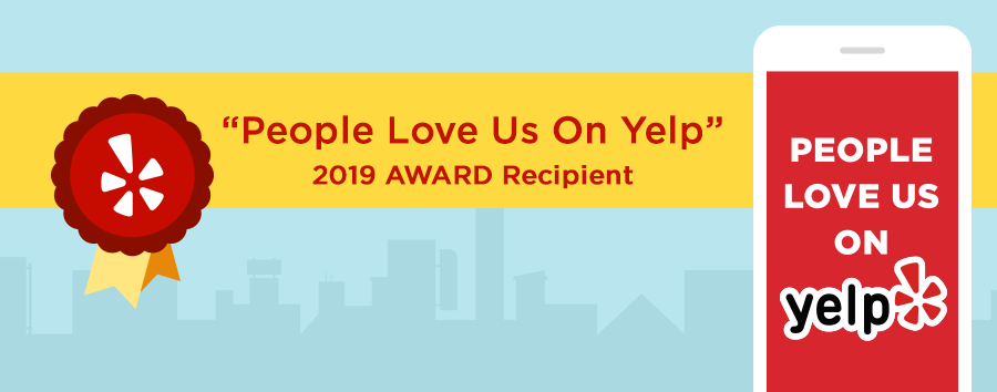 2019 People love us on yelp